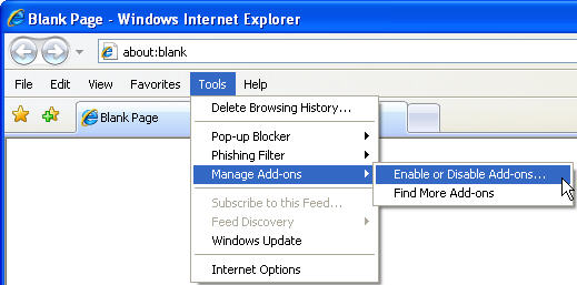 Manage Add-ons